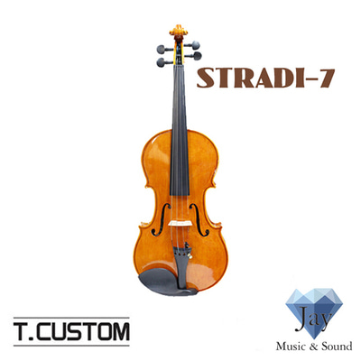 [티커스텀] 바이올린 스트라디-7 오렌지(유광)